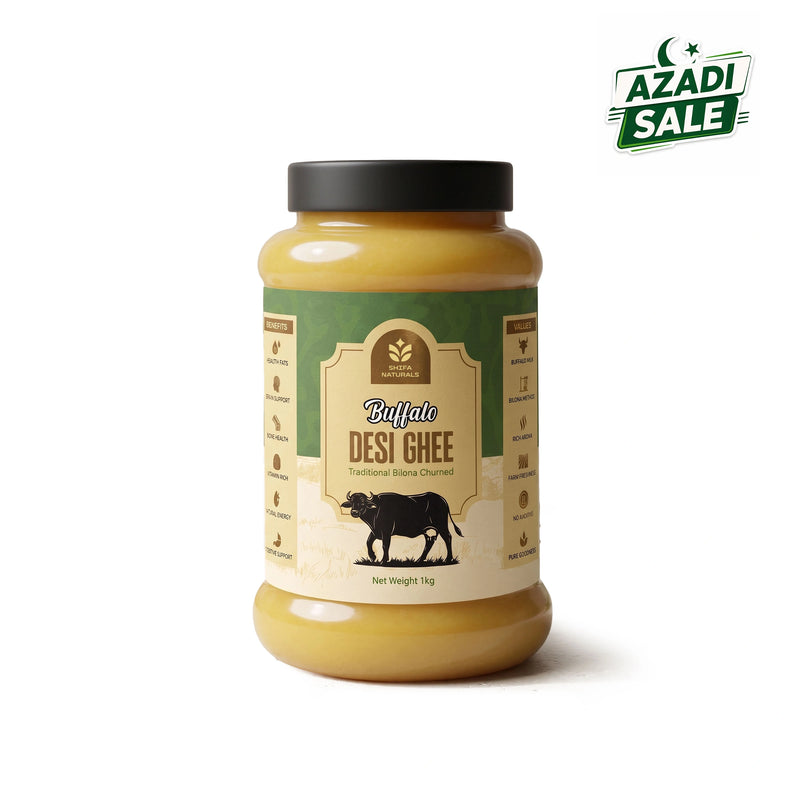 Buffalo Desi Ghee (Bilona Churned)